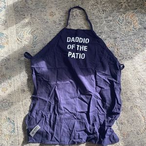 Mens apron  Daddio of the Patio NWT